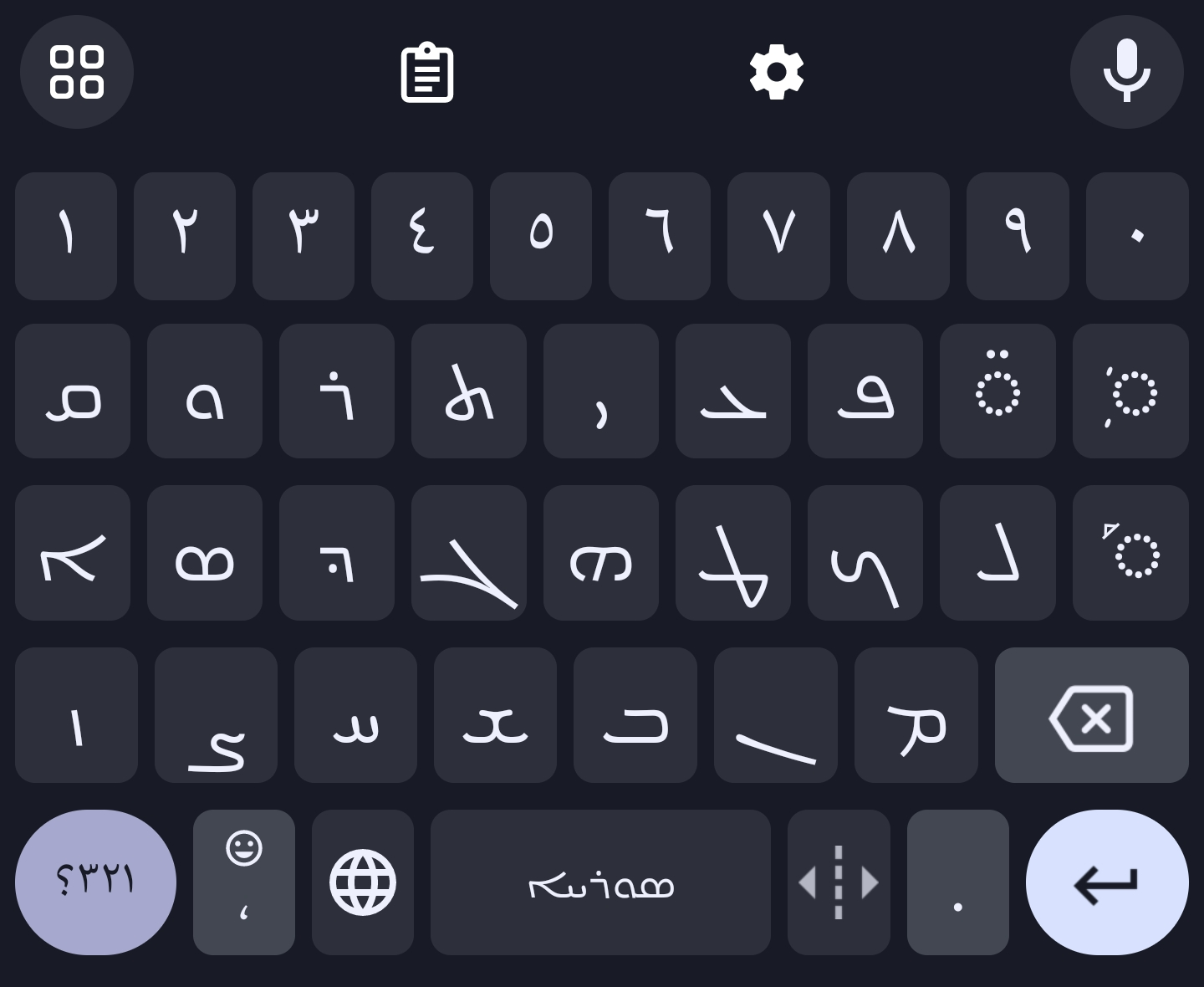 Gboard Syriac